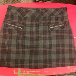 Plaid skirt